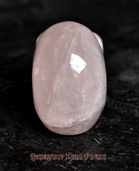 Hexenshop Dark Phönix Rosenquarz Kristallschädel Chors Totenkopf Halbedelstein